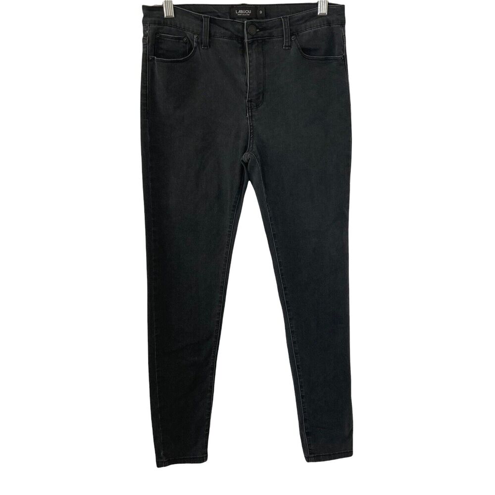 Labijou Jeans Womens Juniors Size 9 Black Stretch